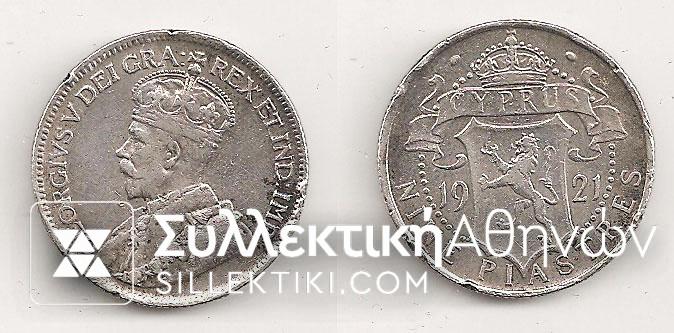 Cyprus 9 Piastre 1921
